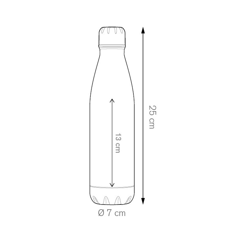 STEEL MAT BOTTLE 500 STEEL MAT BOTTLE 500