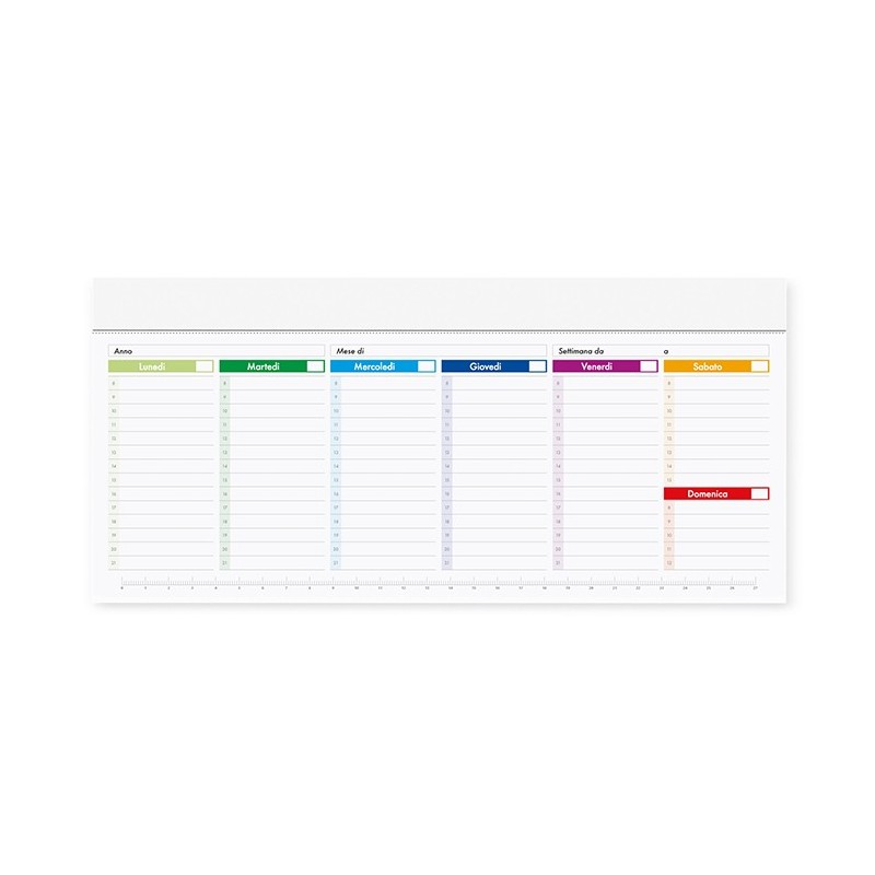 SLIM PLANNING MULTICOLOR